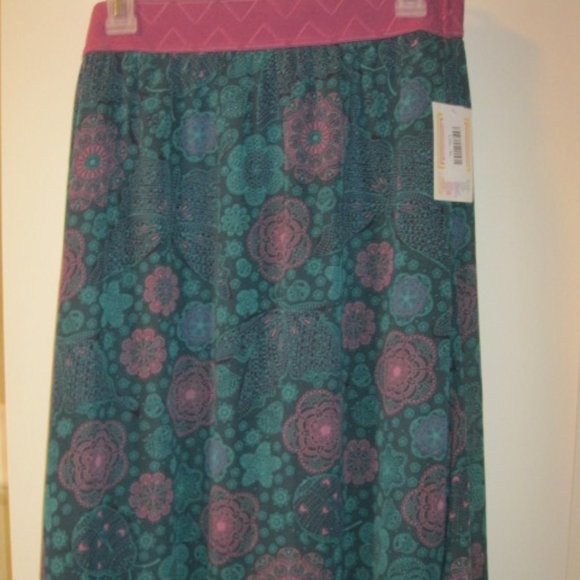 Lularoe Butterfly Lola Skirt - Picture 1 of 5